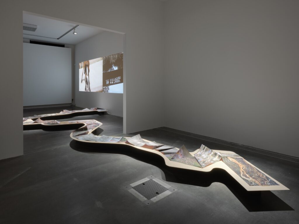 Ausstellungsansicht Black Dogs and Red Forests. Foto © Edith-Russ-Haus