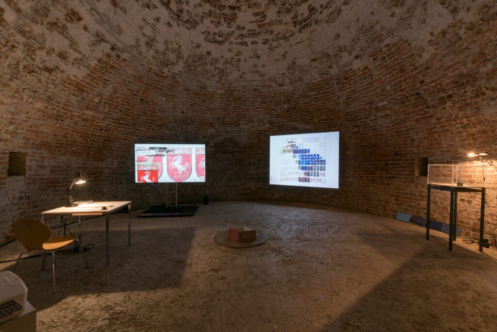 Exhibition view Sebastian Luetgert: no-show. Photo © Edith-Russ-Haus