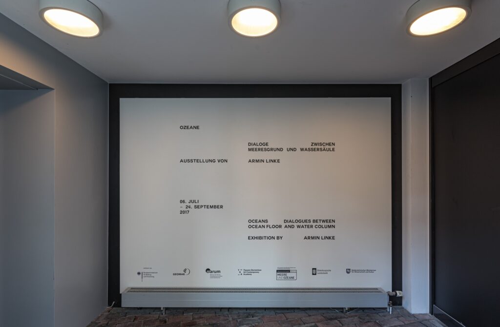 Armin Linke: Oceans – Dialogues Between Ocean Floor and Water Column. Photo © Edith-Russ-Haus