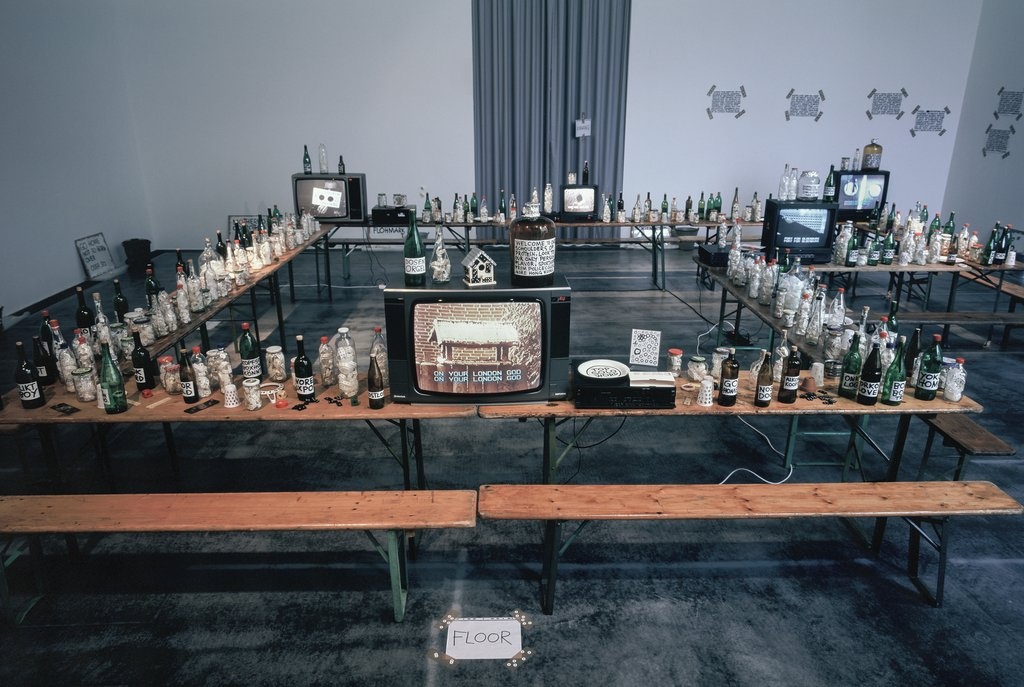 Ausstellungsansicht Torsten Haake-Brandt: Geustermor. Foto © Edith-Russ-Haus