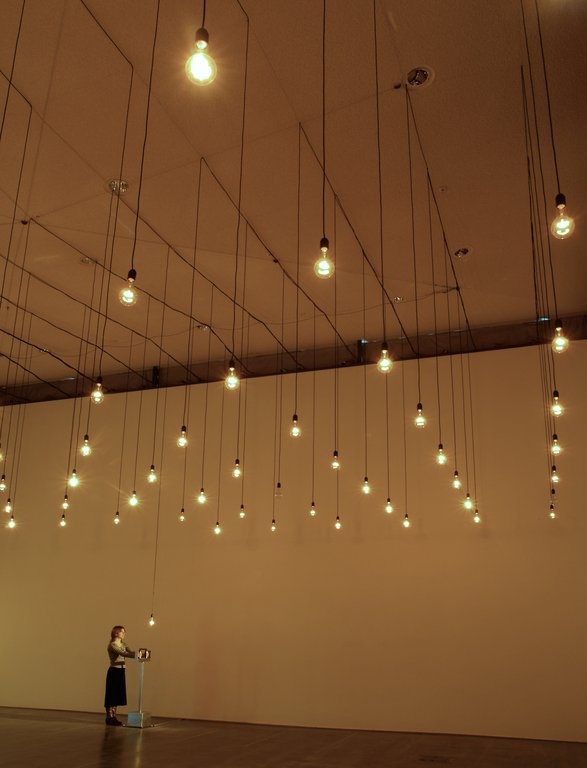 Rafael Lozano-Hemmer: Pulse Room. Foto Franz J Wamhof © Edith-Russ-Haus Rafael Lozano-Hemmer: Pulse Room. Foto Franz J Wamhof © Edith-Russ-Haus