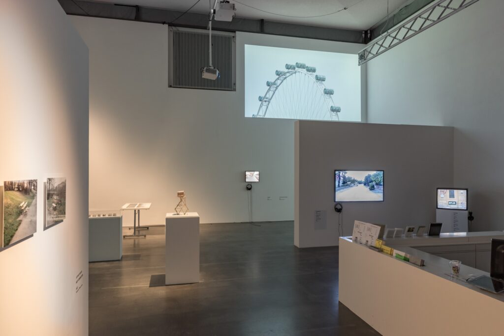 Ausstellungsansicht Leopold Kessler: Repairing the City. Foto © Edith-Russ-Haus