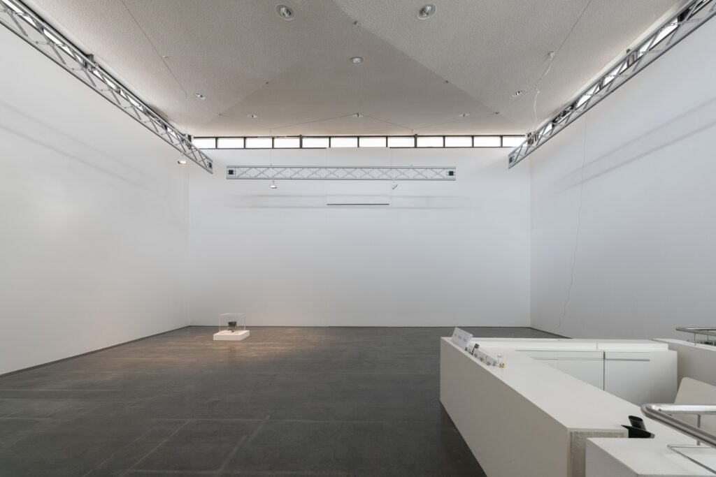 Exhibition view Trevor Paglen & Jacob Appelbaum: Autonomy Cube. Photo © Edith-Russ-Haus