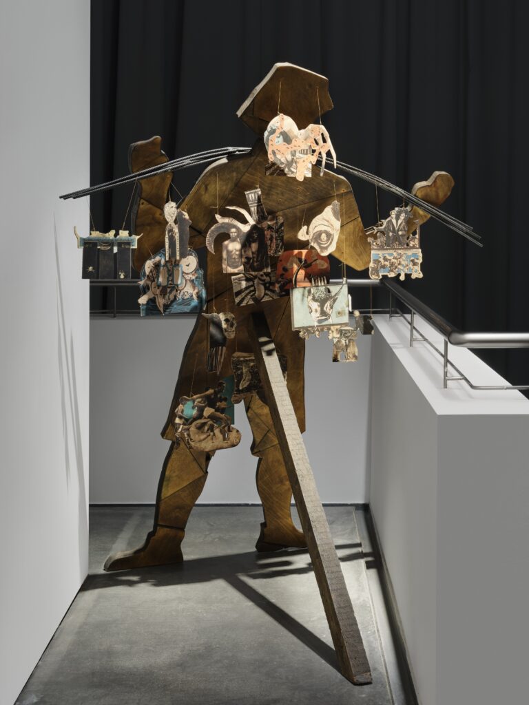 Randomroutines: The Incredible Montage Man (Second Version). Photo © Edith-Russ-Haus 2023