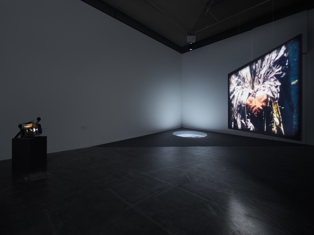 Kaensan Rattanasomrerk: Windborne & Eye Contact. Photo © Haus für Medienkunst 2025