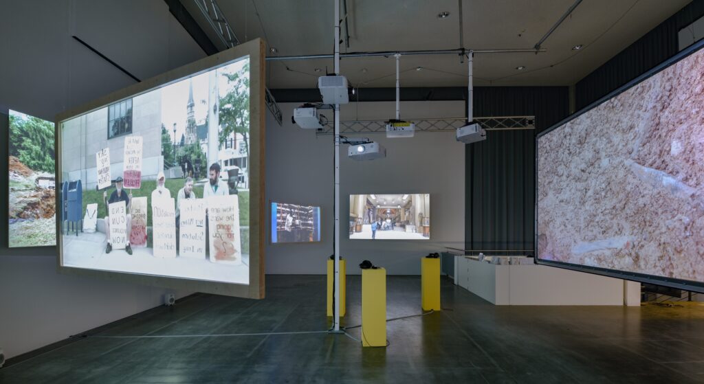 exhibition view Past Is Not Post. Photo © Edith-Russ-Haus