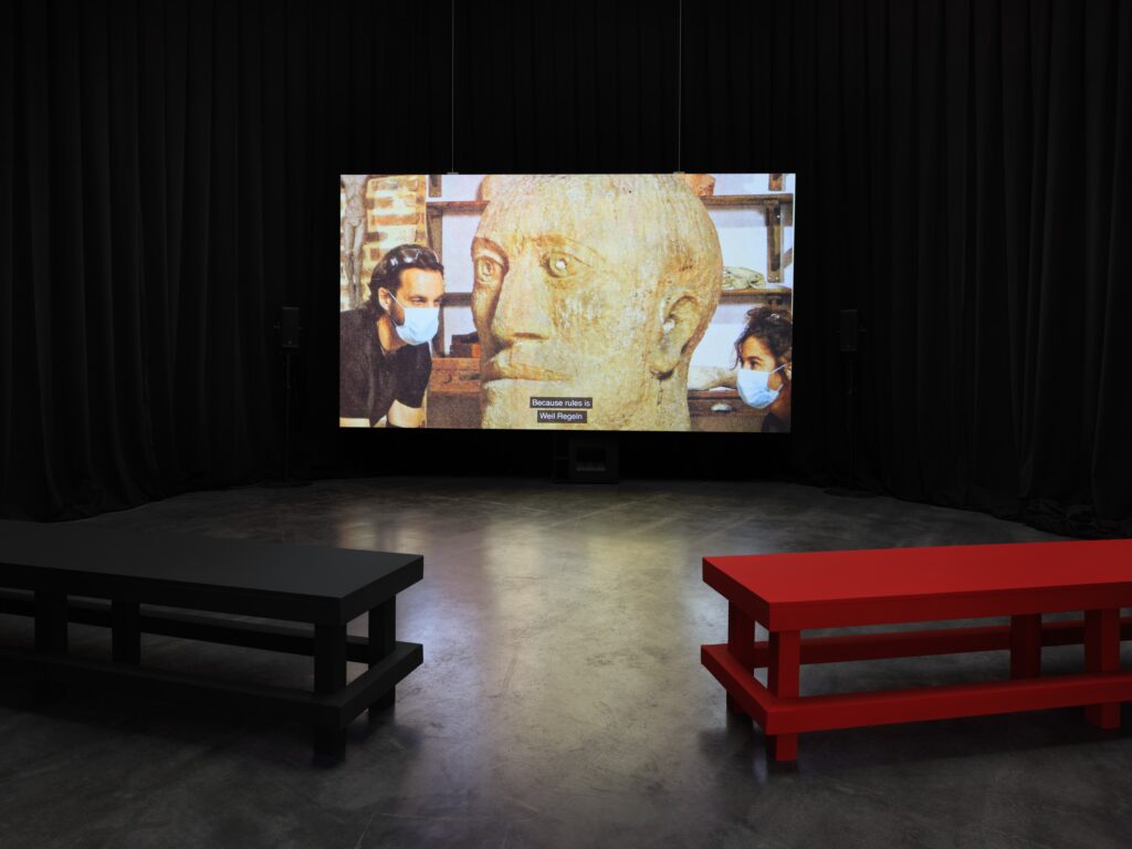 Eoghan Ryan: Circle A. Photo © Edith-Russ-Haus 2024