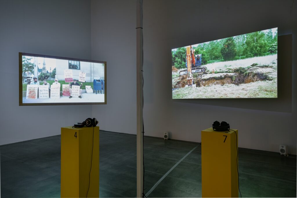 exhibition view Past Is Not Post. Photo © Edith-Russ-Haus