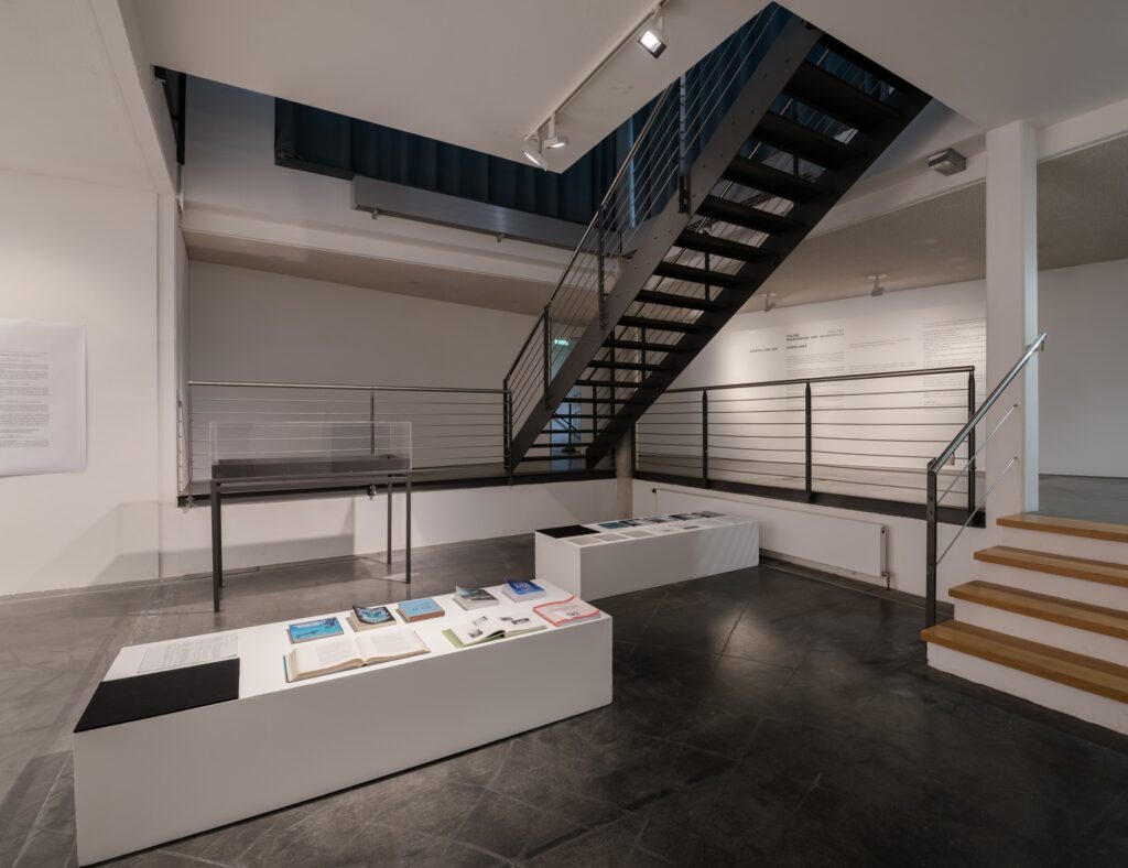 Exhibition view Armin Linke: Oceans – Dialogues Between Ocean Floor and Water Column. Photo © Edith-Russ-Haus