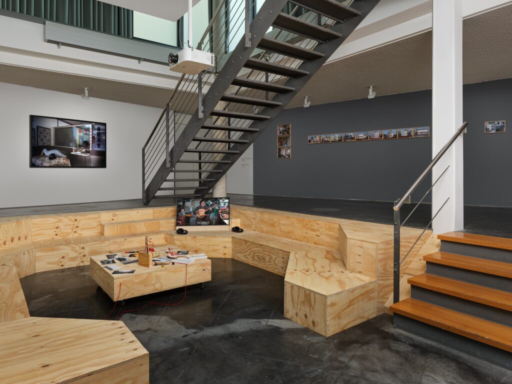 Karolina Bregu?a: The Agora. Photo © Haus für Medienkunst 2024