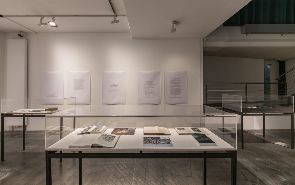 Exhibition view Armin Linke: Oceans – Dialogues Between Ocean Floor and Water Column. Photo © Edith-Russ-Haus