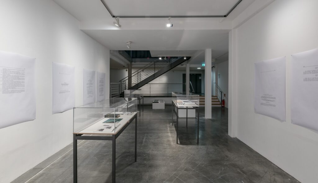 Exhibition view Armin Linke: Oceans – Dialogues Between Ocean Floor and Water Column. Photo © Edith-Russ-Haus