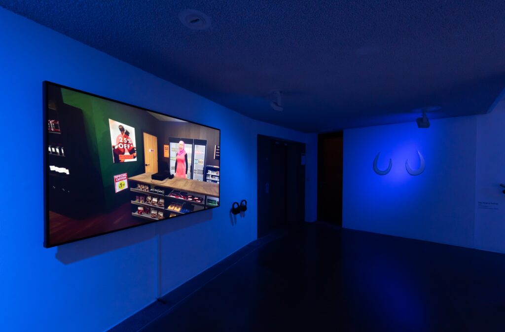 Exhibition view Clara Jo: Mirror Touch. Photo © Edith-Russ-Haus