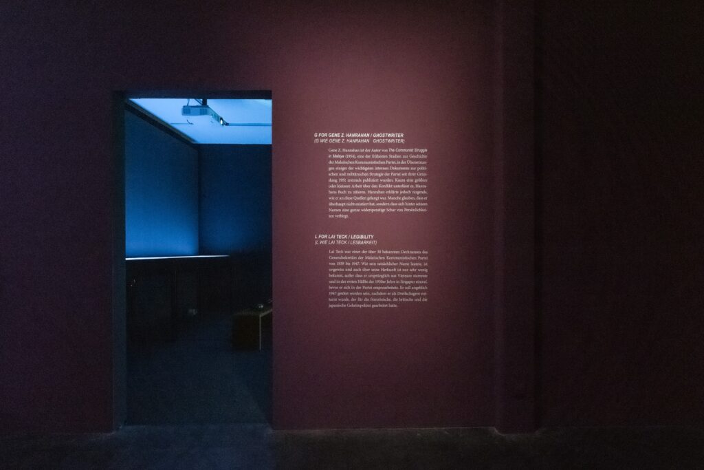 Ho Tzu Nyen: G for Gong. Photo © Edith-Russ-Haus