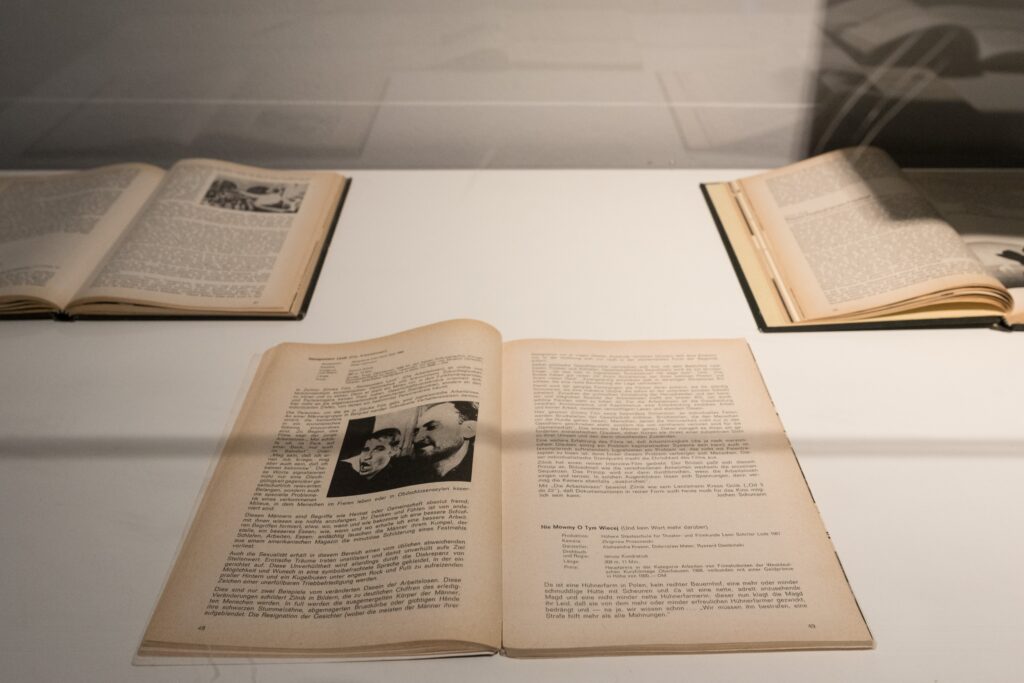 Ausstellungsansicht elimir ilnik: Shadow Citizens. Foto © Edith-Russ-Haus