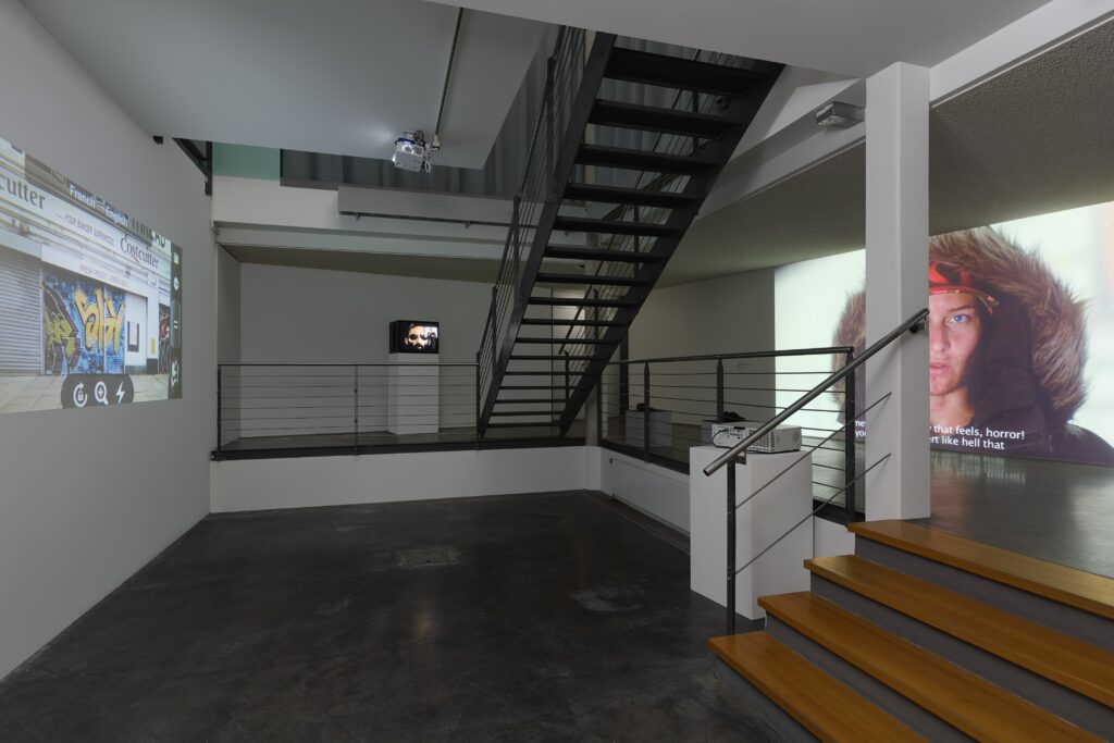 Exhibition view Language for Sale. Photo © Edith-Russ-Haus