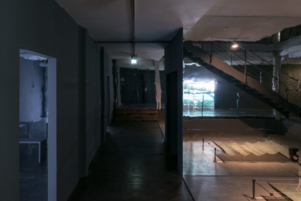 Exhibition view Shirin Sabahi: Borrowed Scenery. Photo © Edith-Russ-Haus