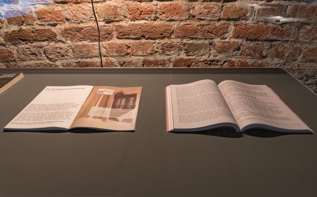 Exhibition view Sebastian Luetgert: no-show. Photo © Edith-Russ-Haus