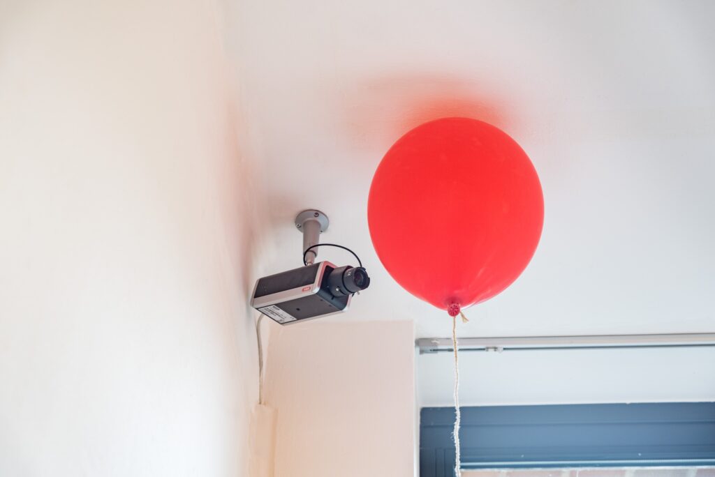 Exhibition view Trevor Paglen & Jacob Appelbaum: Autonomy Cube. Photo © Edith-Russ-Haus