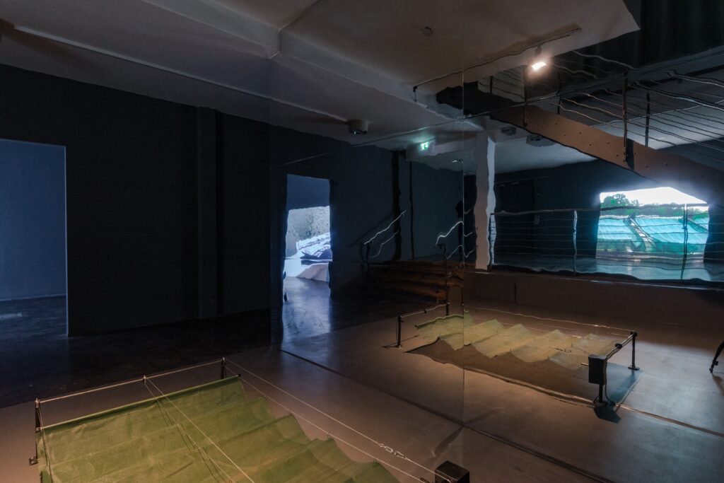 Exhibition view Shirin Sabahi: Borrowed Scenery. Photo © Edith-Russ-Haus