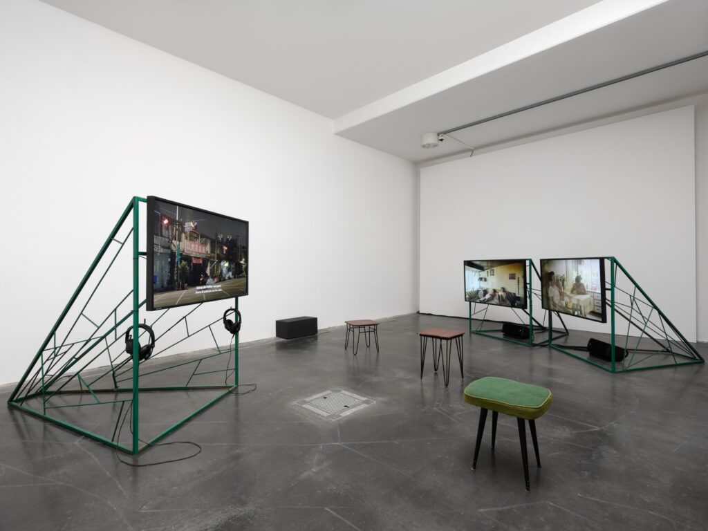 Karolina Bregu?a: Dust. Photo © Haus für Medienkunst 2024