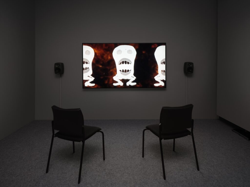 James Richards und Steve Reinke: When We Were Monsters. Photo © Edith-Russ-Haus 2023