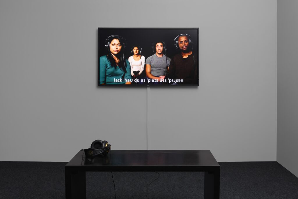 Nicoline van Harskamp: English Forecast. Photo © Edith-Russ-Haus