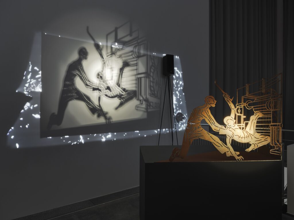 Randomroutines: Workplace Accidents of the Luddites. Photo © Edith-Russ-Haus 2023