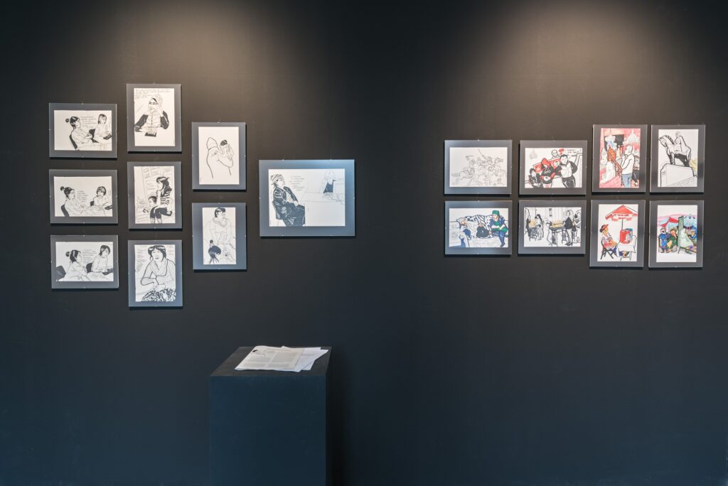 Victoria Lomasko: Slaves of Moscow. Foto © Edith-Russ-Haus