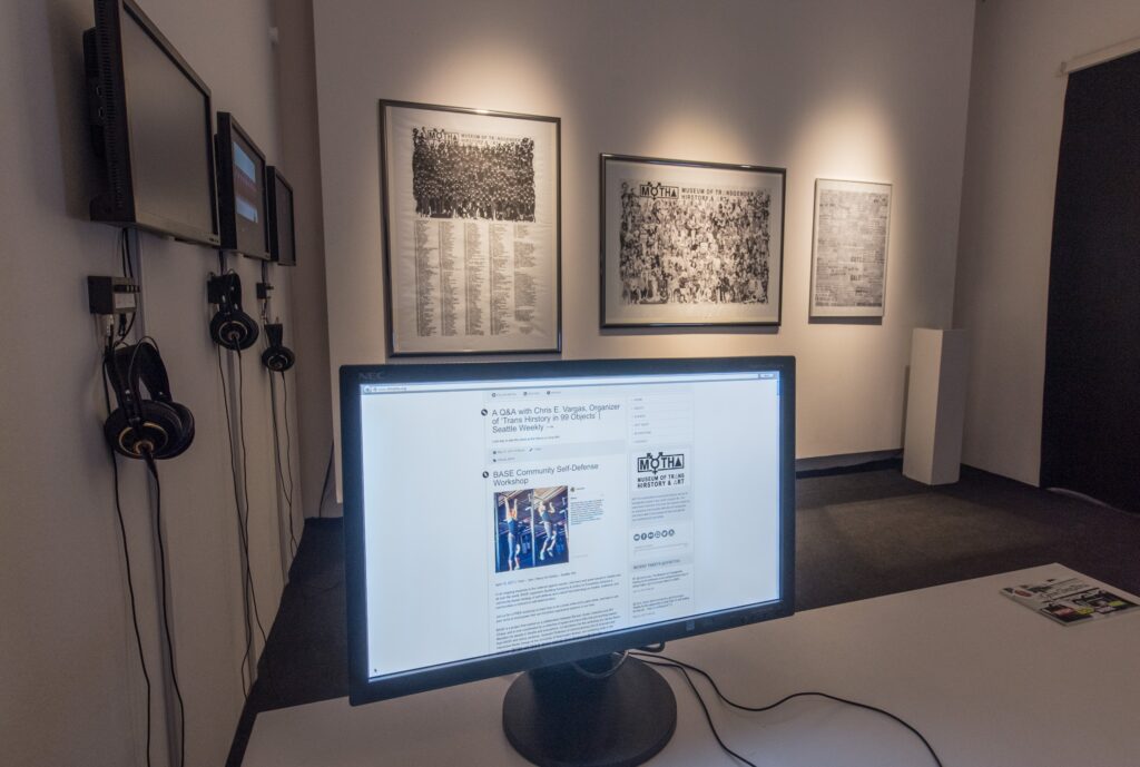 Chris E. Vargas: The Museum of Transgender Hirstory & Art. Photo © Edith-Russ-Haus