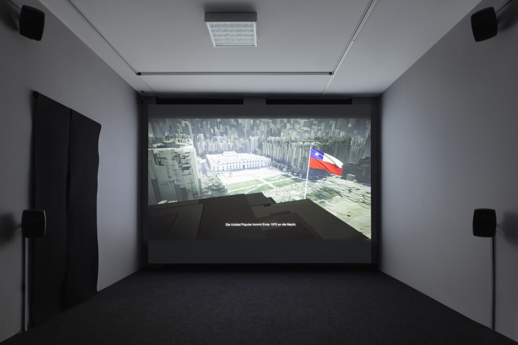 Bassam El Baroni & Constantinos Miltiades (with Georgios Cherouvim and Gerriet K. Sharma): Cybersyn 1973 / 2023. Photo © Edith-Russ-Haus