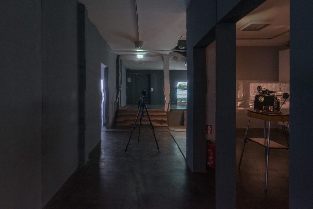 Exhibition view Shirin Sabahi: Borrowed Scenery. Photo © Edith-Russ-Haus