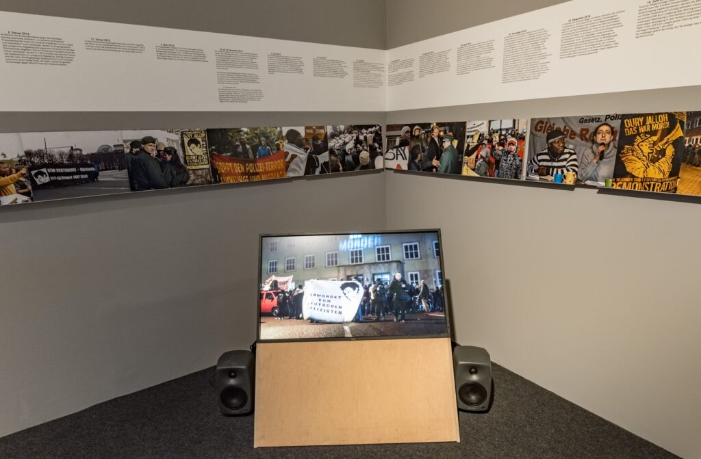 Break the Silence: Materialien aus dem Archiv der Initiative. Foto © Edith-Russ-Haus