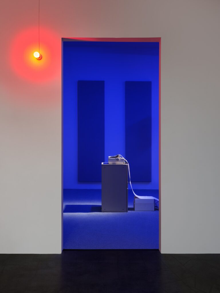 Ausstellungsansicht Rana Hamadeh: Standard_Deviation II. Foto © Edith-Russ-Haus