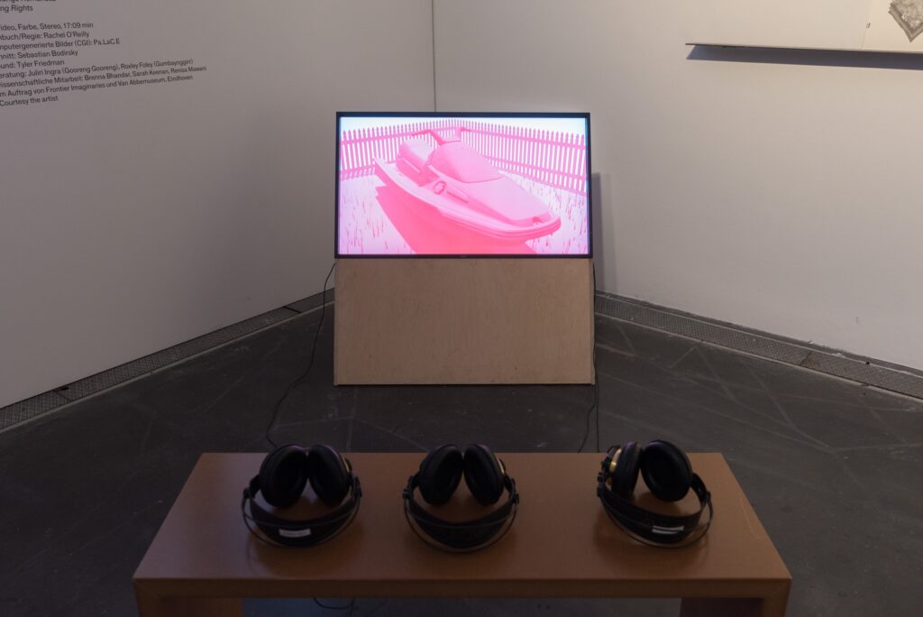 Rachel O'Reilly: Drawing Rights. Foto © Edith-Russ-Haus