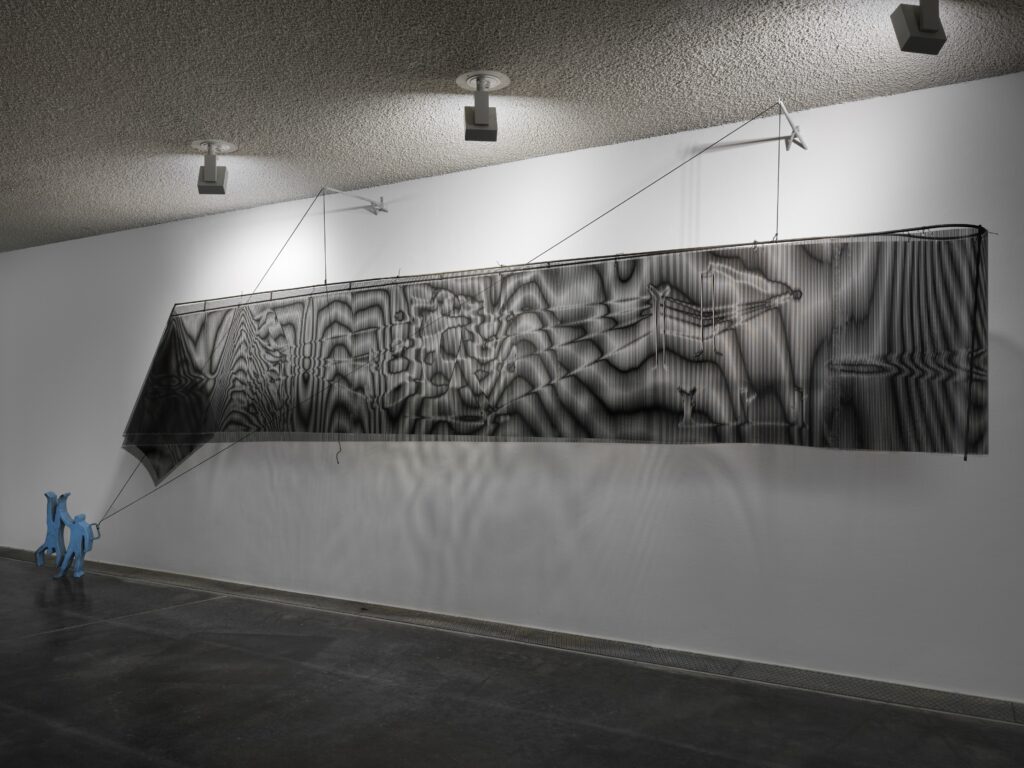 Krisztián Kristóf: Empathetic Landscape (With Counterweight 2). Photo © Edith-Russ-Haus 2023