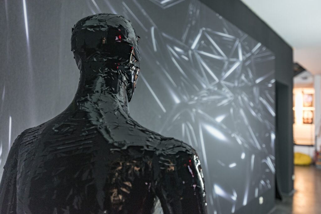 Zach Blas: Video Mummy. Foto © Edith-Russ-Haus